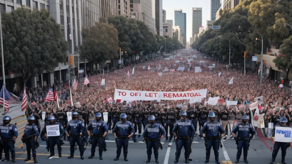 Рейды против иммигрантов в Лос-Анджелесе: протесты и задержания