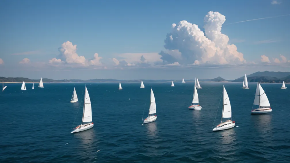 Парусный спорт будущего: катамараны SailGP F50 взлетают на новый уровень