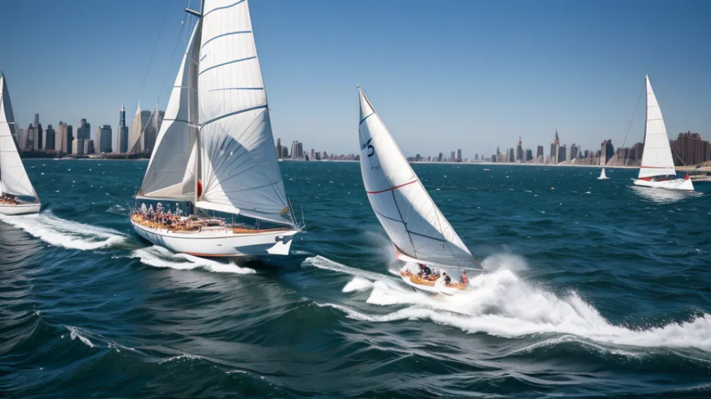 Испанский F50 лидирует в SailGP после триумфа в Нью-Йорке