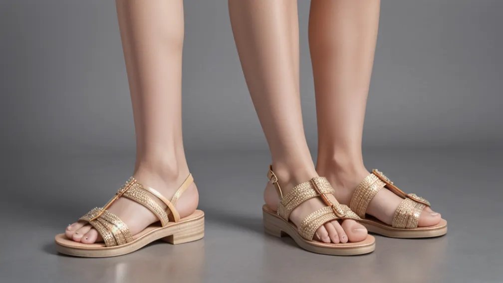 Сандалии Skechers: комфорт и стиль в духе Hermès по доступной цене