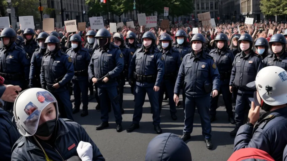 Судебные неудачи: Обвинения против протестующих в Лос-Анджелесе разваливаются из-за ошибок