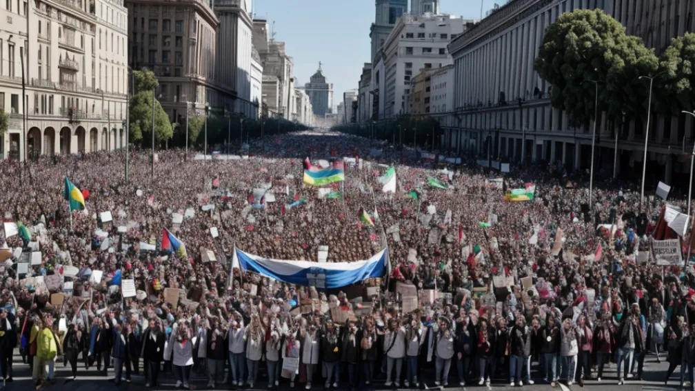 В Аргентине под угрозой помощь людям с инвалидностью: протесты против политики президента
