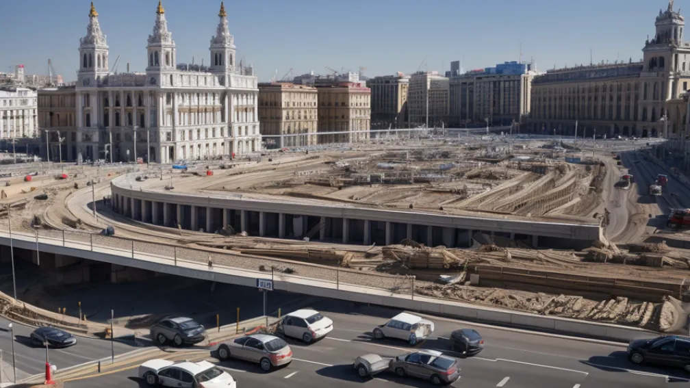 Мадрид вступает в период транспортных ограничений: масштабные дорожные работы продлятся до 2026 года