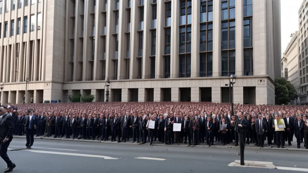 Минюст требует от судейских ассоциаций списки бастующих для удержания зарплаты