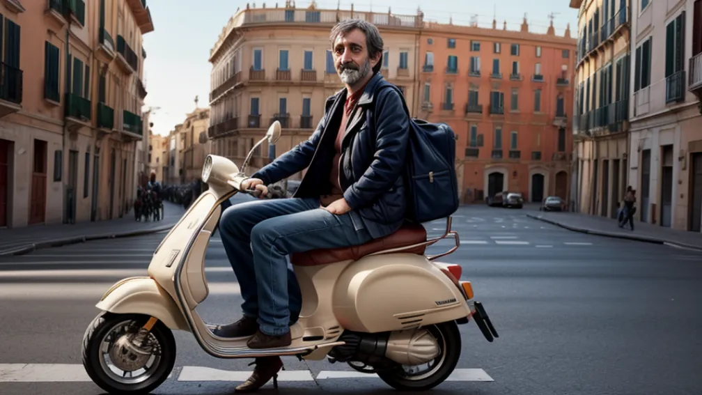 Документальный фильм «Каро Нанни»: Мадрид – Рим на Vespa по следам Нанни Моретти