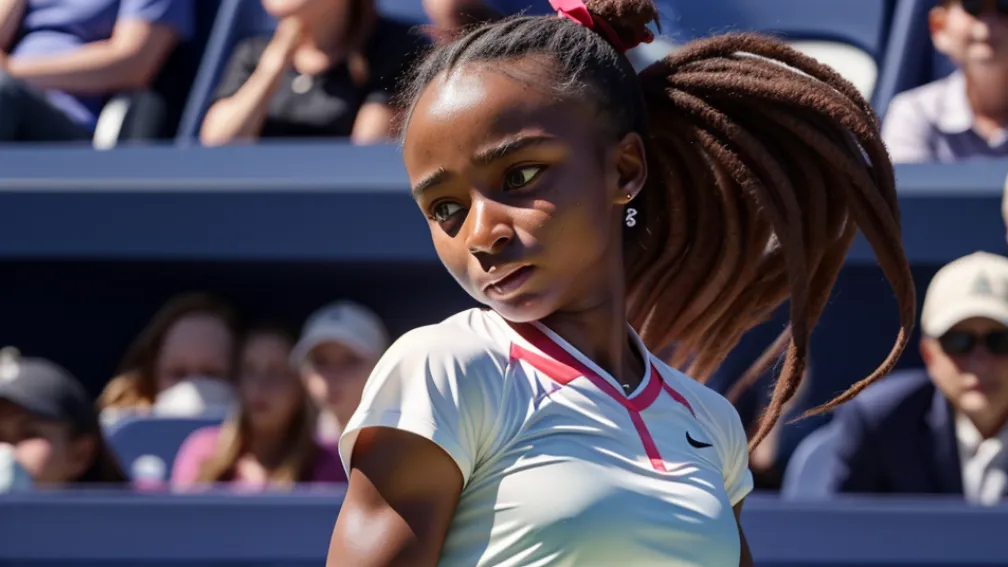 Коко Гауфф борется с двойными ошибками: публика затаив дыхание на US Open