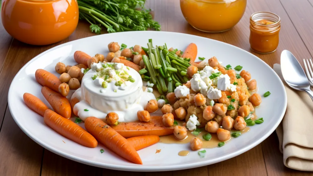 Нежный крем из йогурта и феты с запеченными овощами: новый вкус осени