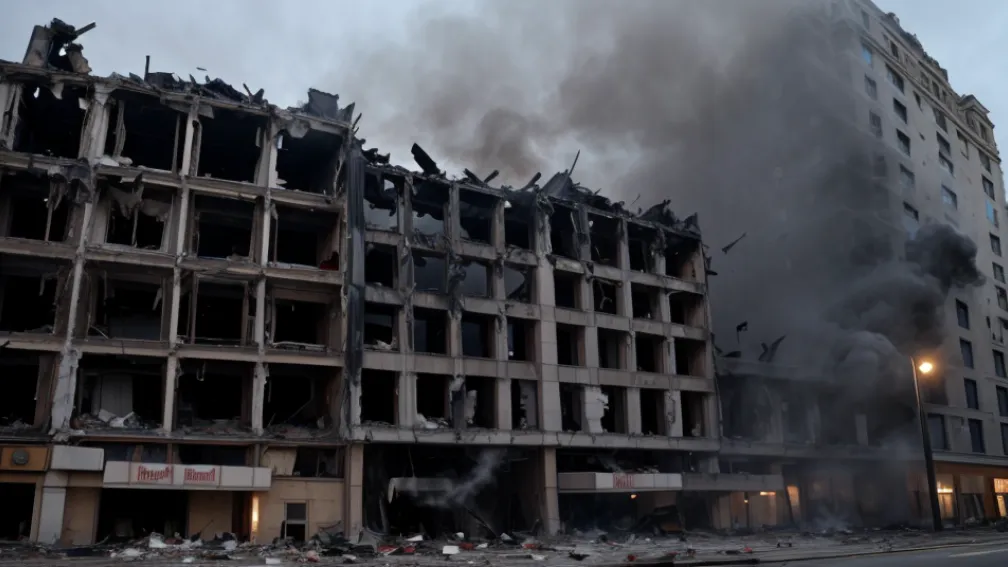 Пожар в отеле Hilton в Катманду: здание повреждено после протестов