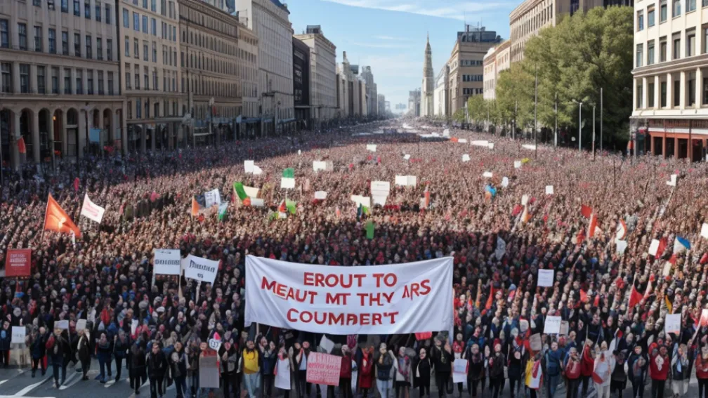 Преподаватели прекратили акцию протеста в Мадриде, требуя эмбарго на поставки оружия в Израиль