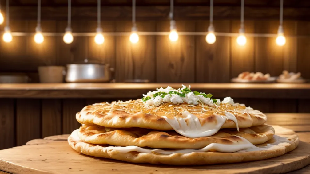 Лангош: Рецепт культового венгерского жареного хлеба с сыром и сметаной