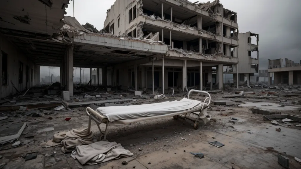 Доброполье в «военном лимбе»: город-призрак на Донбассе и забытый труп в руинах больницы