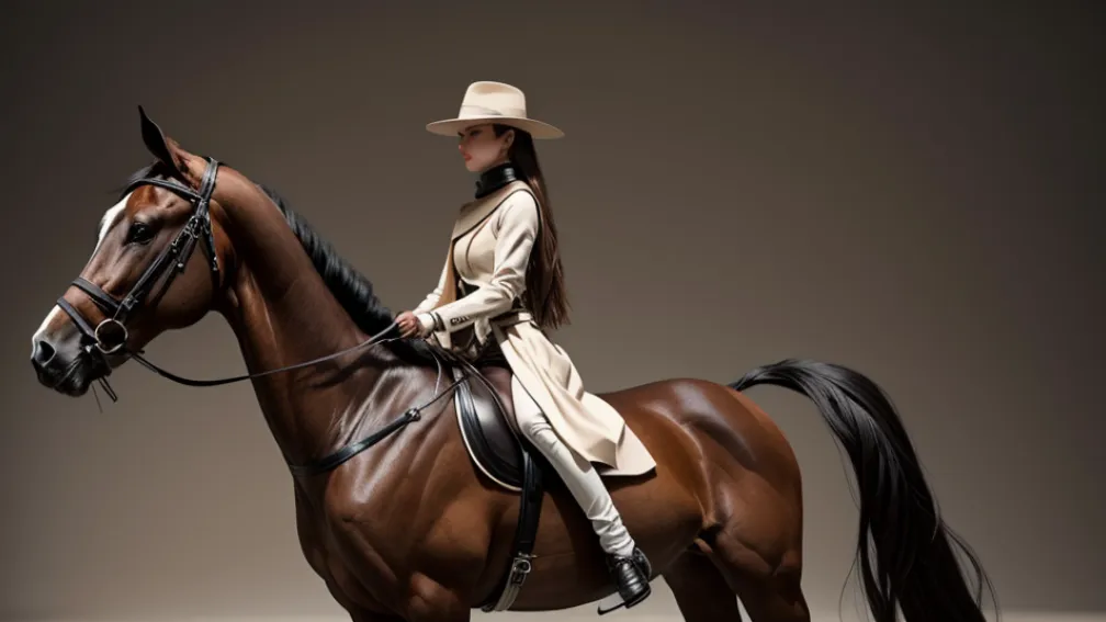 Hermès представил коллекцию, где "амазонки" Надэж Ване-Сибюльски оседлали свободу