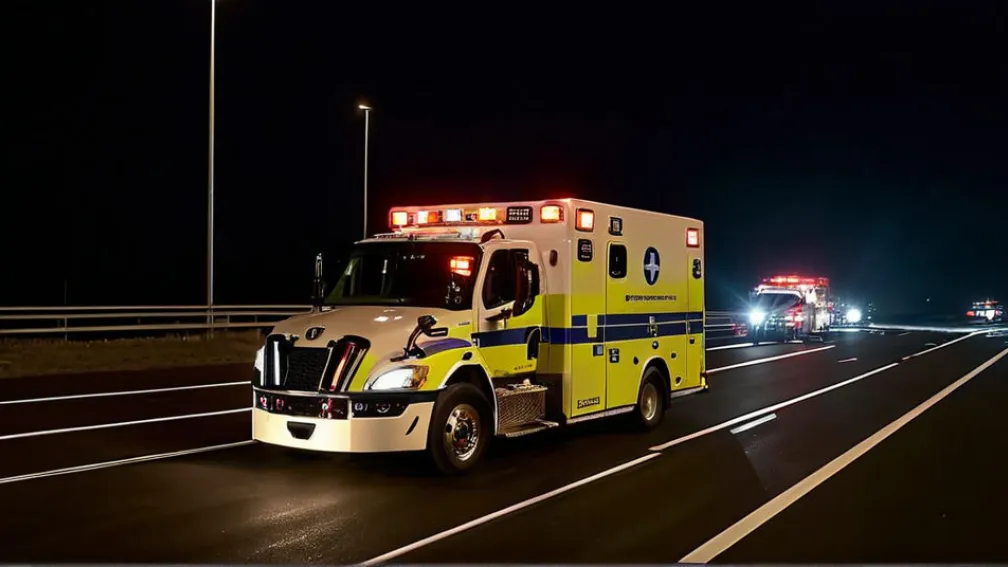 Ночной кошмар: Перевозка тяжёлых пациентов в Испании с пересадкой в скорой помощи на АЗС