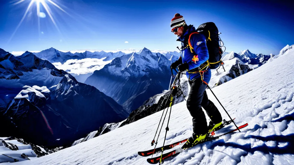 Эверест: Коммерция против Этикета. Почему новые лыжные спуски вызывают споры среди альпинистов.