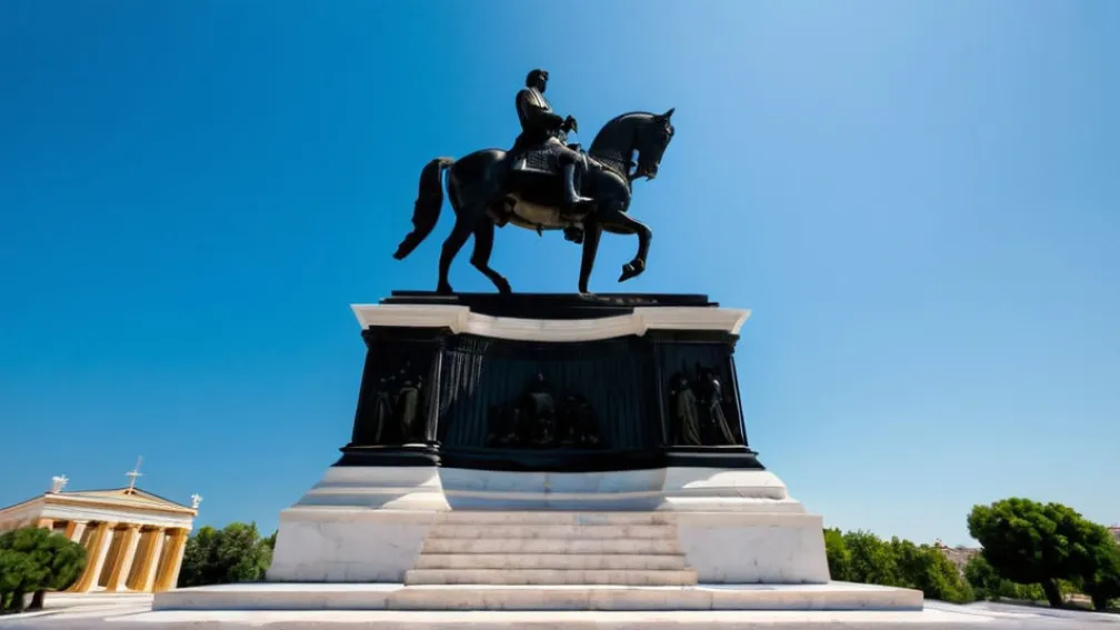 Памятник Александру II в Афинах
