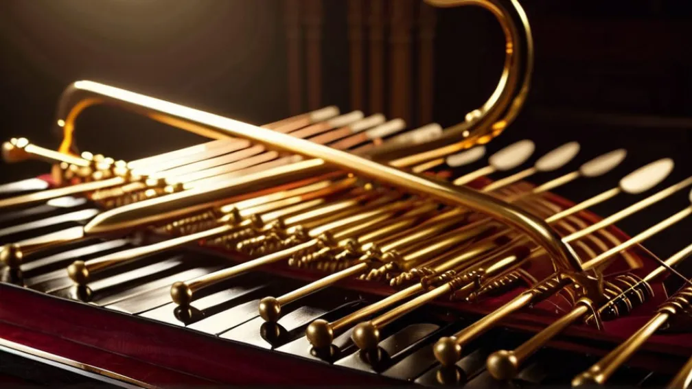 Абстрактный фьюжн традиционных и современных музыкальных инструментов