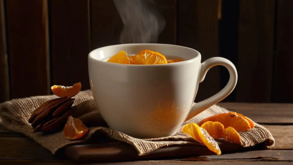 Любимый напиток Марии Николау: согревающий мандариновый настой для осени