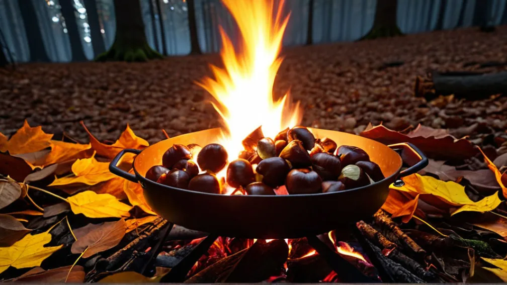 Магосто в Галисии: Праздник Каштанов, Освобождающий Души из Чистилища