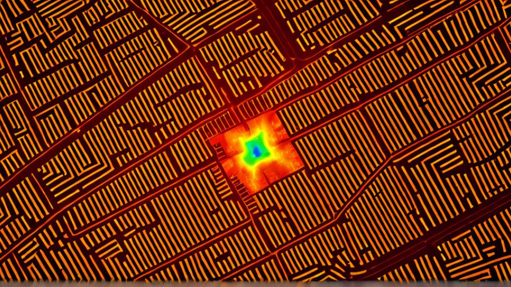 Тепловая карта городов