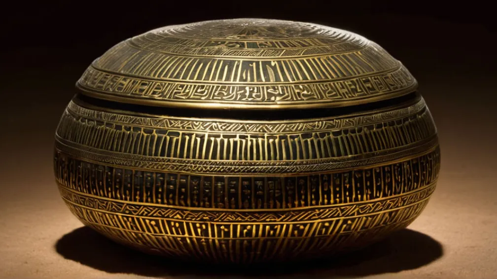 Загадочная находка в древних руинах