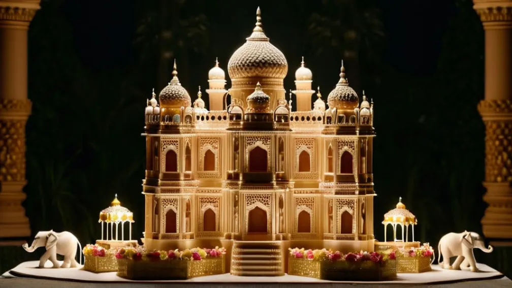 Свадьба года в Индии: Дженнифер Лопес, дворец Джеймса Бонда и роскошный торт