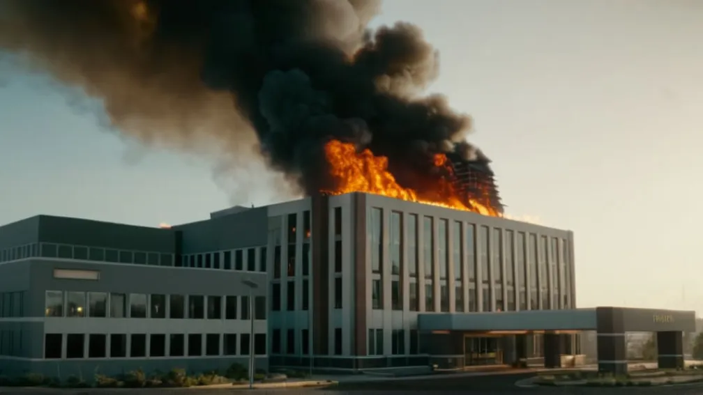 Пожар в больнице Картахены: Эвакуированы пациенты и персонал