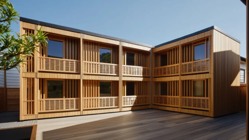 Инновационное жилье от Peris Toral: Деревянная конструкция и японская модульность меняют представление о социальном жилье