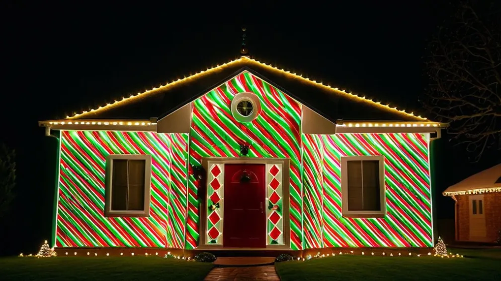 Лазерный проектор к Рождеству: Осветите свой дом как никогда раньше!