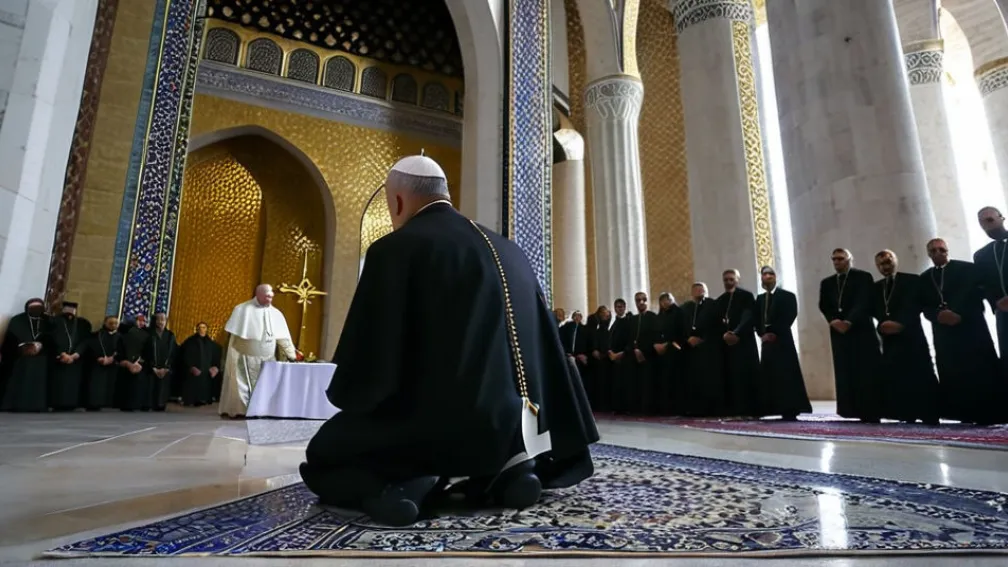 Папа Лев XIV посетил Голубую мечеть, но не стал молиться