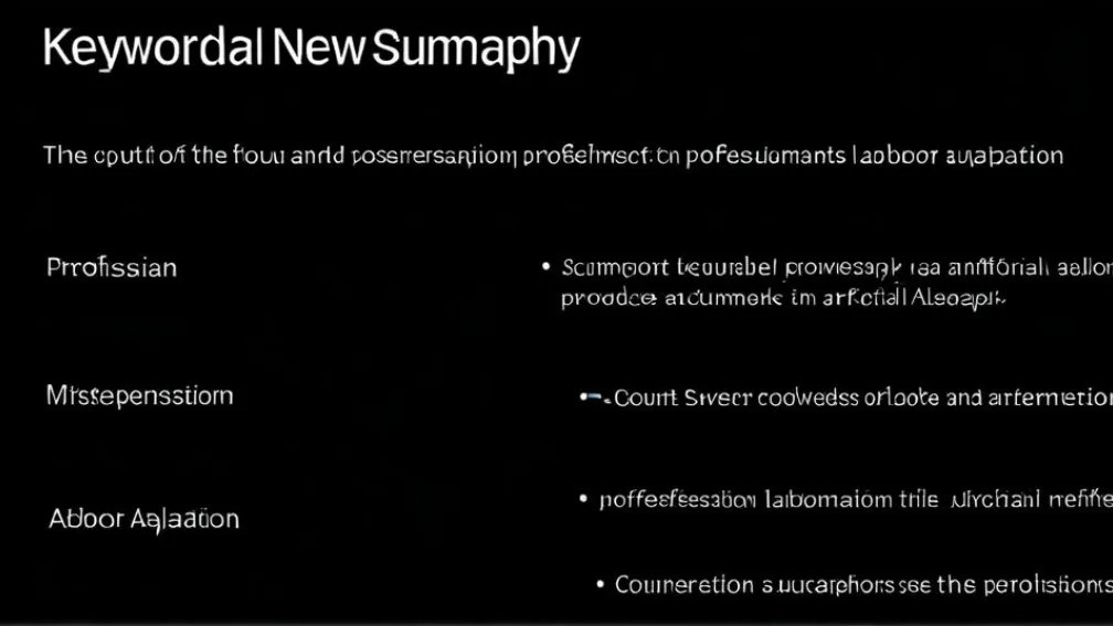 Влияние искусственного интеллекта на рынок труда