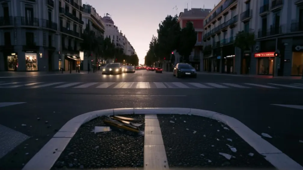 В Мадриде фургон сбил 50-летнюю женщину и скрылся с места ДТП