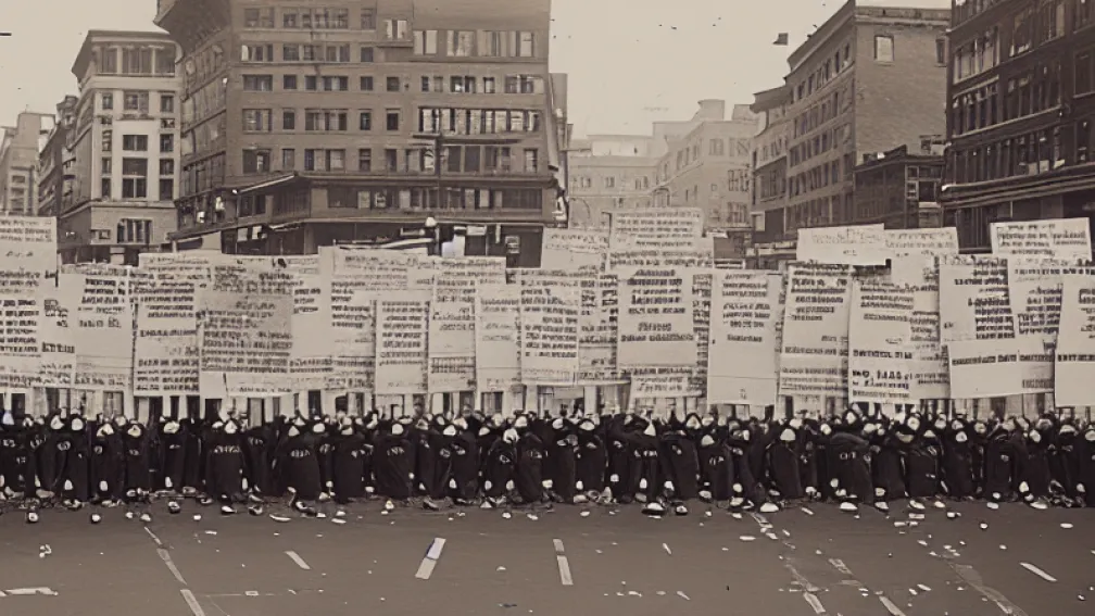 Протест врачей в Мадриде против Минздрава