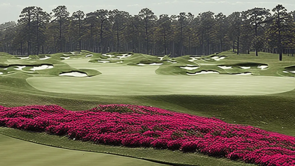 Шеффлер поднимает флаг США на турнире Masters в Augusta