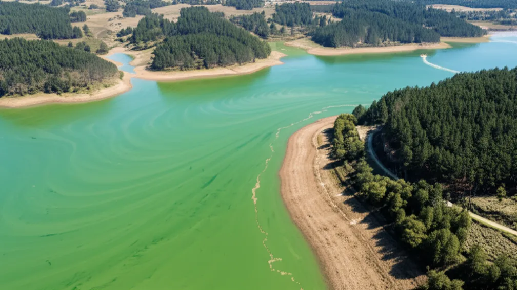 Водохранилище Ас Кончас: 97 млн опасных бактерий на литр