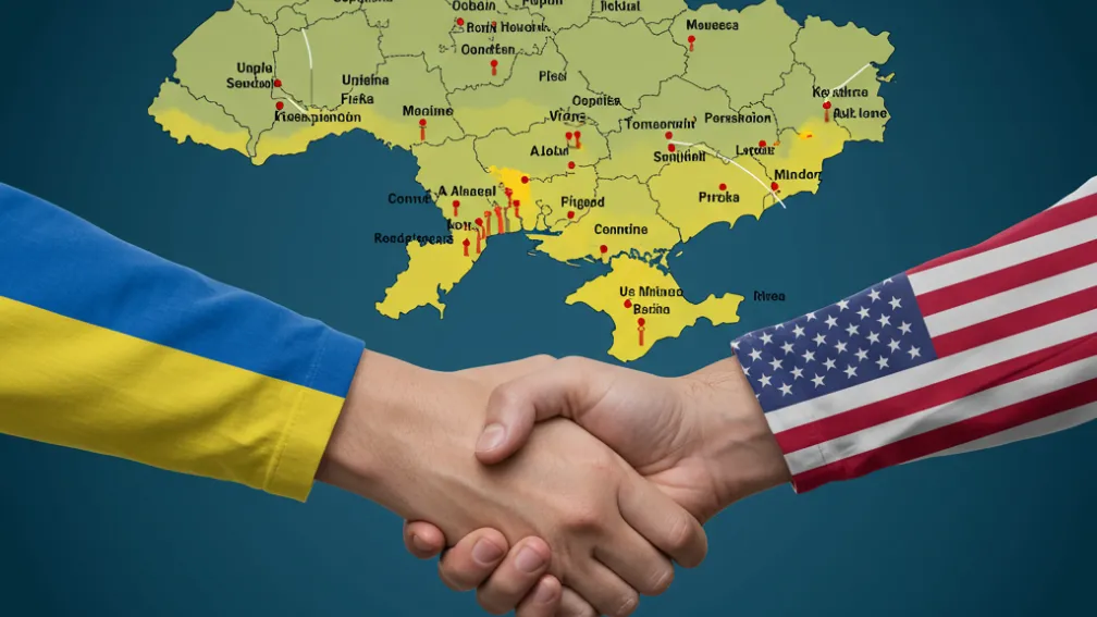 Украина и США сближают позиции и подписывают предварительное соглашение о полезных ископаемых