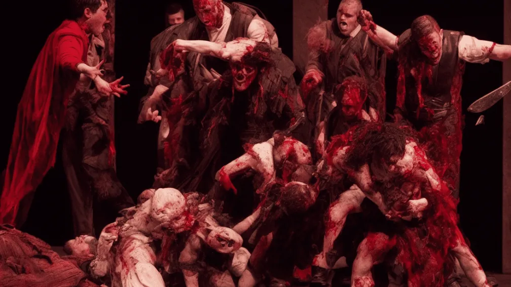 Предупреждение о возможных обмороках: Royal Shakespeare Company представляет новую постановку «Тита Андроника», полную крови и насилия