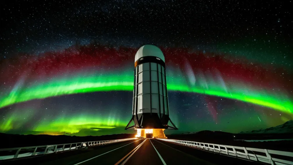 Запуск Международного Космического Телескопа "Аврора"