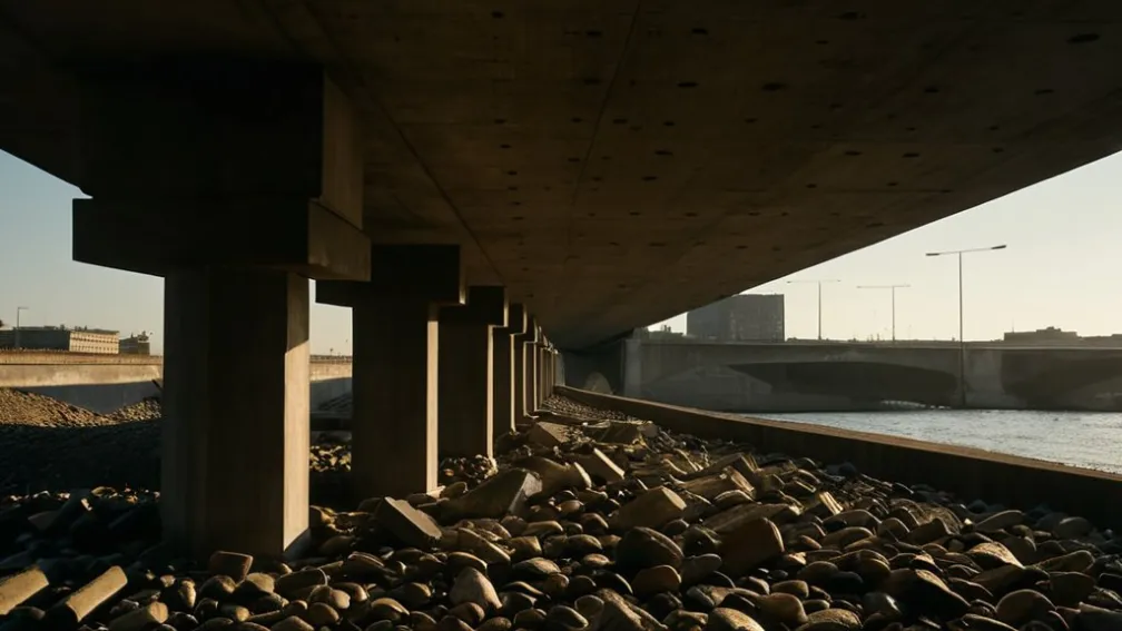 В Барселоне демонтировали лагерь под мостом Калатравы из-за угрозы пожара