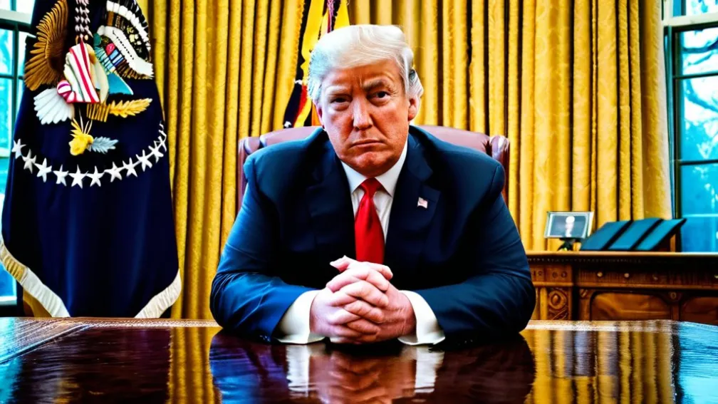 Президент США Дональд Трамп в своем втором президентстве