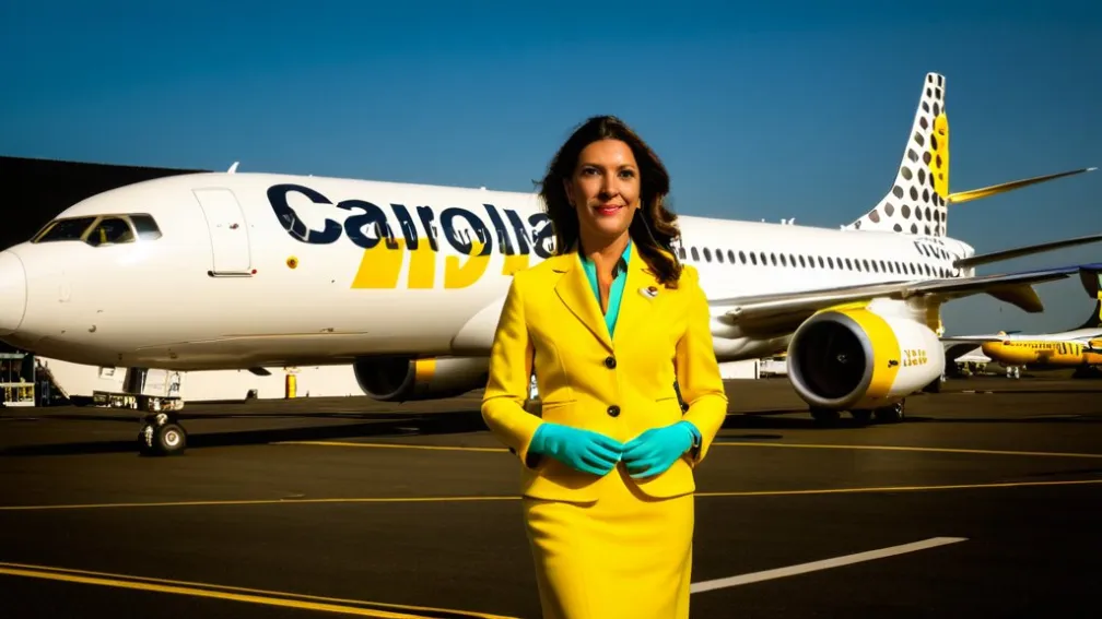Carolina Martinoli (Vueling): «Моя мама шла в парикмахерскую перед полетом, а теперь, с низким ценным авиакомпанией, молодежь просто самодельно организовывает поездки»