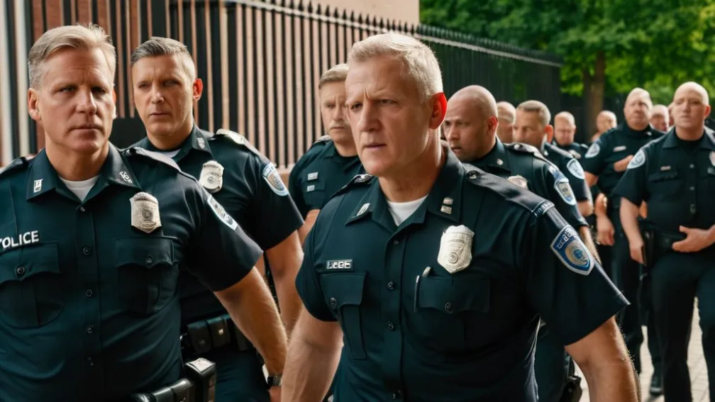 Документальный фильм о перспективе полицейских относительно манифестаций против приговора