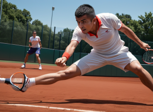 Алькарас вышел в 1/8 финала Roland Garros: Испанец одолел Джумхура в четырех сетах