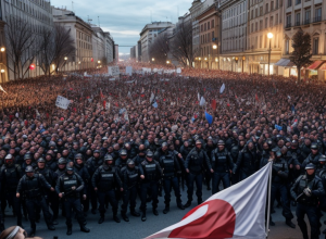 Протесты в Сербии: столкновения с полицией, есть пострадавшие