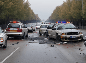 Смертельное ДТП в Мадриде: женщина погибла, четверо ранены