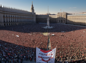 Митинг против Санчеса: Народная партия Испании выходит на улицы Мадрида под лозунгом «Мафия или демократия»