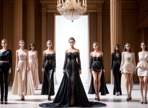 Schiaparelli представляет коллекцию, посвященную закату элегантности