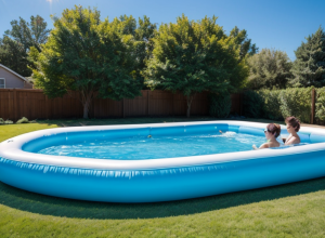 Надувной бассейн Intex Easy Set: хит продаж на Amazon по выгодной цене для летнего отдыха