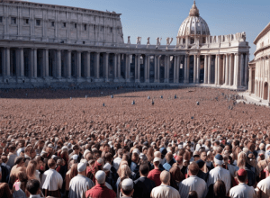 Папа Римский обратился к миллиону молодых людей в Риме: Стремитесь к великому!