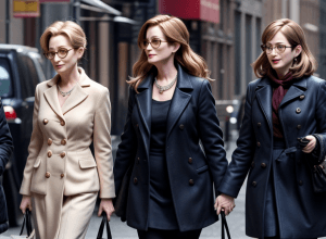 Мерил Стрип и Энн Хэтэуэй на съемках "Дьявол носит Prada 2" в Нью-Йорке спустя 20 лет!