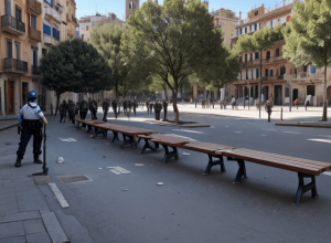 Барселона борется с деградацией: скамейки Колау уберут, полиция усилит контроль